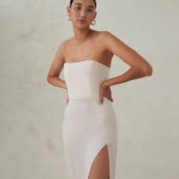 Brand New By Johnny The Lotus Strapless Dress - Picture 3 of 12